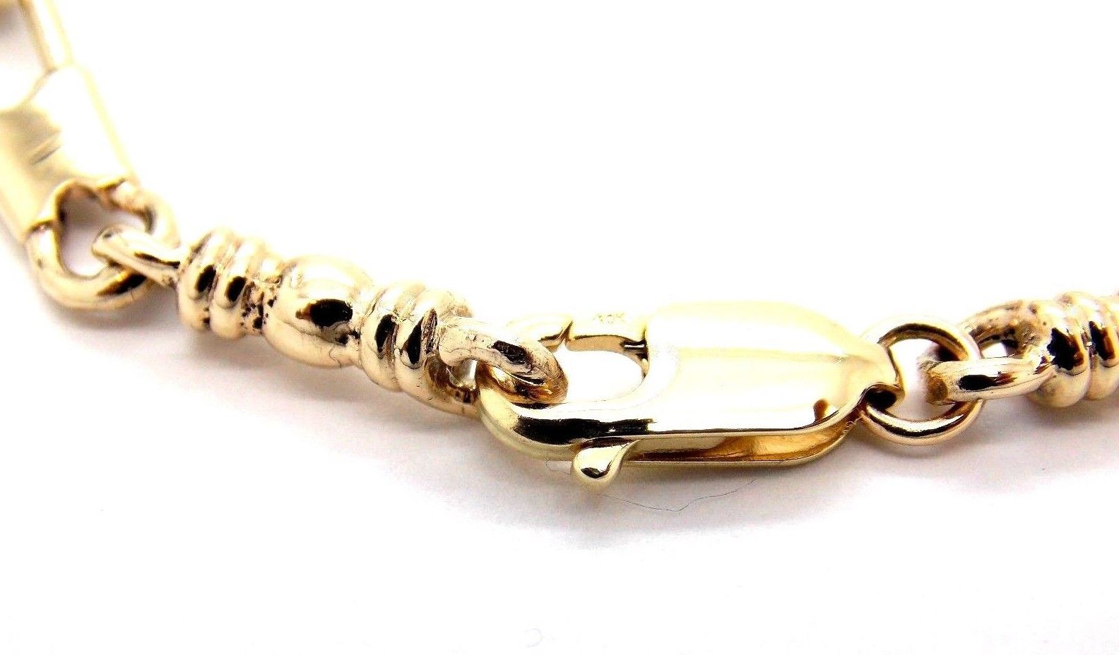 ACTS FISHERS OF MEN BRACELET MEDIUM LINK 14K SOLID YELLOW GOLD!! 