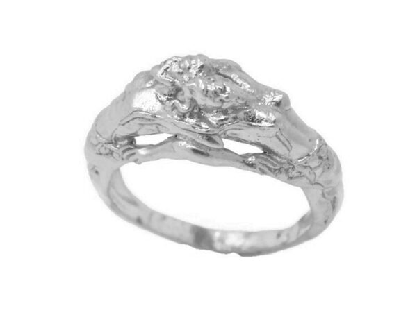 Zeus and Athena (God & Goddess) Ring Sterling Silver .925