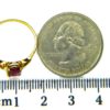 14K YELLOW GOLD SINGLE STONE RING - Image 9