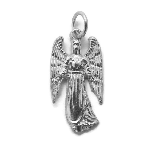 ARCHANGEL CHAMUEL (ARCANGEL SAMUEL) .925 STERLING SILVER CHARM