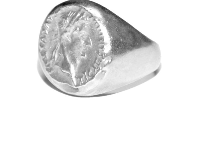 JULIUS CAESAR RING .925 STERLING SILVER - Image 4