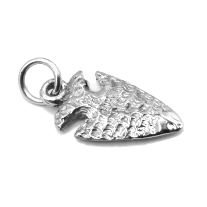 ARROW HEAD CHARM PENDANT .925 STERLING SILVER - Image 5