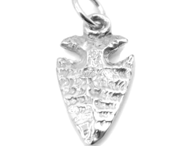 ARROW HEAD CHARM PENDANT .925 STERLING SILVER