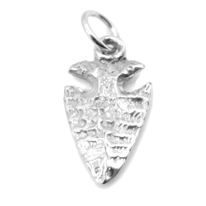 ARROW HEAD CHARM PENDANT .925 STERLING SILVER