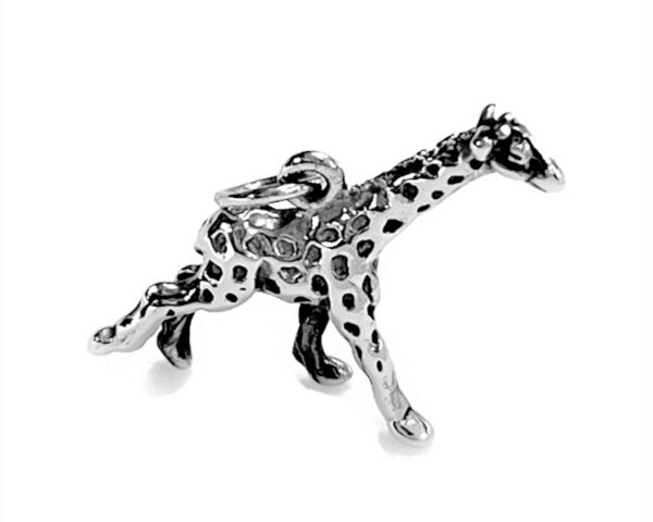 GIRAFFE PENDANT CHARM .925 STERLING SILVER
