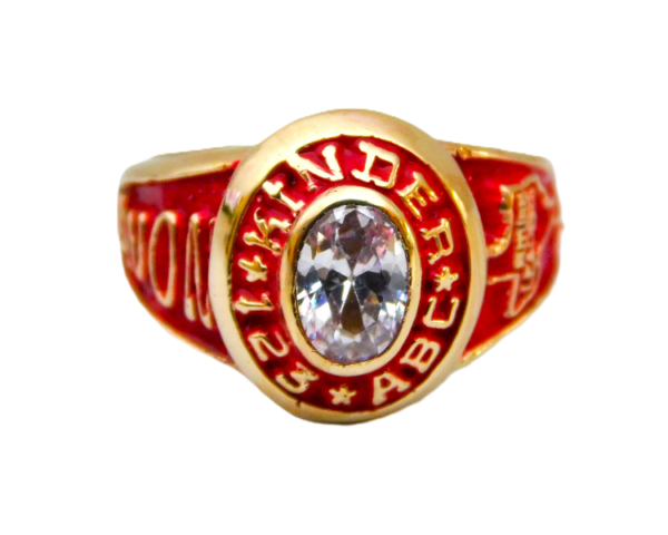 Kinder Graduation Ring 10k Yellow Gold