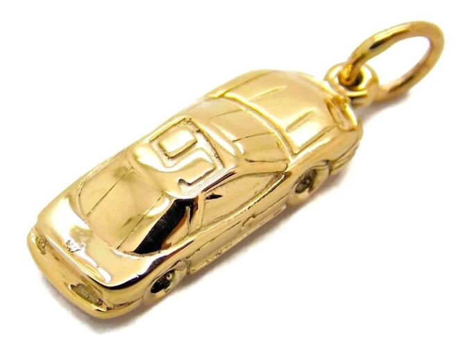 14k Gold Racing Car Charm #3, #6, #24 or #88 - Image 4