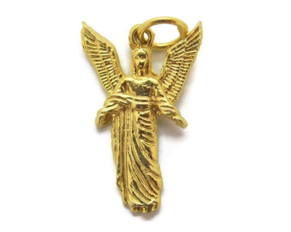 14K YELLOW GOLD ARCHANGEL URIEL (ARCANGEL URIEL) CHARM