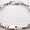 ACTS Bracelet Fishers Of Men Sterling Silver REGULAR LINK Maltese Cross!!