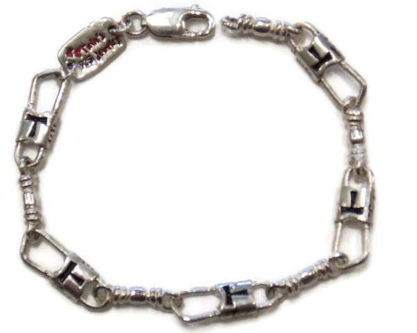 ACTS Bracelet Fishers of Men Sterling Silver Tau Cross Design