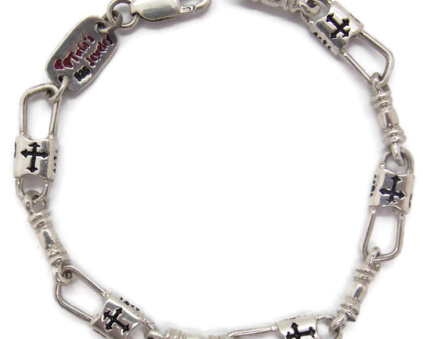 ACTS Bracelet Fishers of Men Sterling Silver Budded New Design