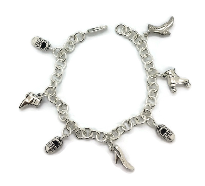 7 Sterling Silver Charm Bracelet