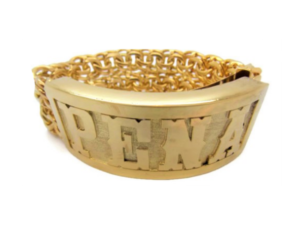 10k Solid Yellow Gold Bracelet Chino Link!!