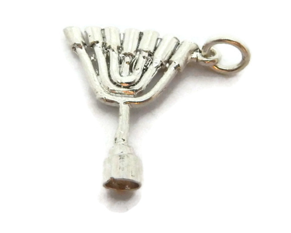 .925 STERLING SILVER CHANDELIER  CHARM PENDANT!!