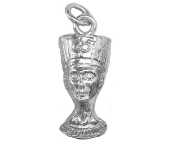 EGYPTIAN QUEEN NEFERTITI .925 STERLING SILVER PENDANT