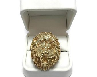 Roaring lion store ring