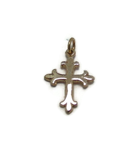 Cross Charm Pendant Yellow Gold!!