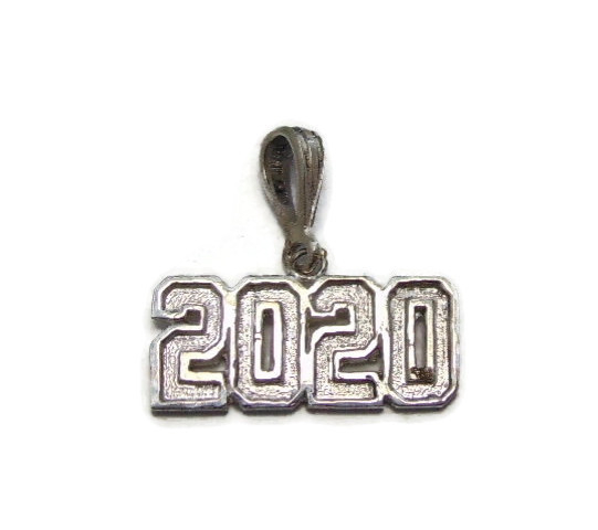 Graduation Class of 2020 Charm Pendant .925 Sterling Silver!!