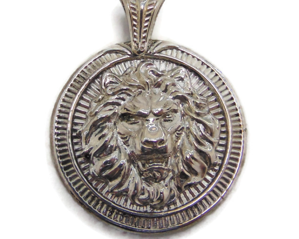 New! Lion Pendant .925 Sterling Silver!!