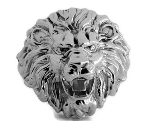 New! Lion Men's Ring .925 Sterling Silver!!