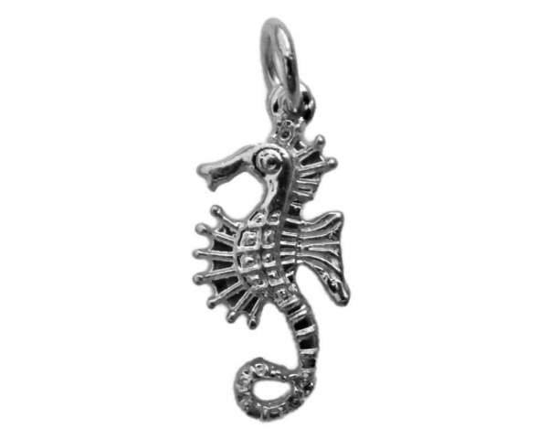 Seahorse pendant charm .925 Sterling Silver!!