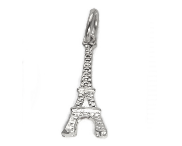 Eiffel Tower pendant charm .925 Sterling Silver!!