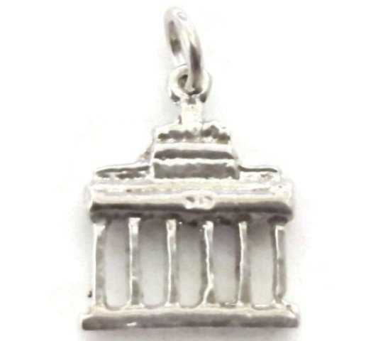Berlin Charm Pendant .925 Sterling Silver.