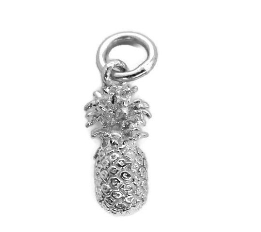 Sterling Silver .925 Pineapple Pendant charm