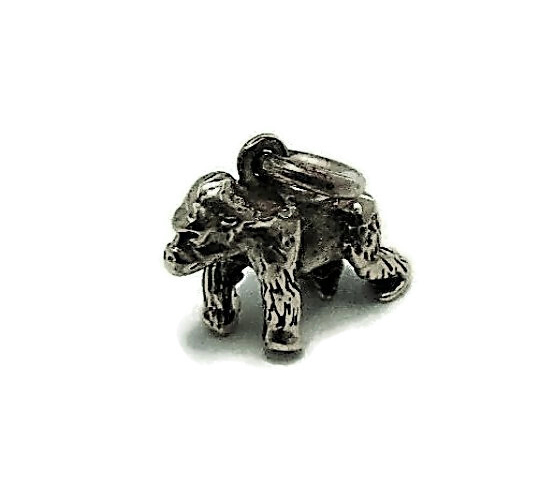 Gorilla Pendant Charm Sterling Silver