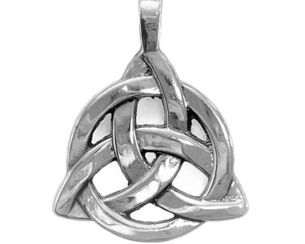 Holy Trinity Celtic (La Trinidad) Pendant .925 Sterling Silver