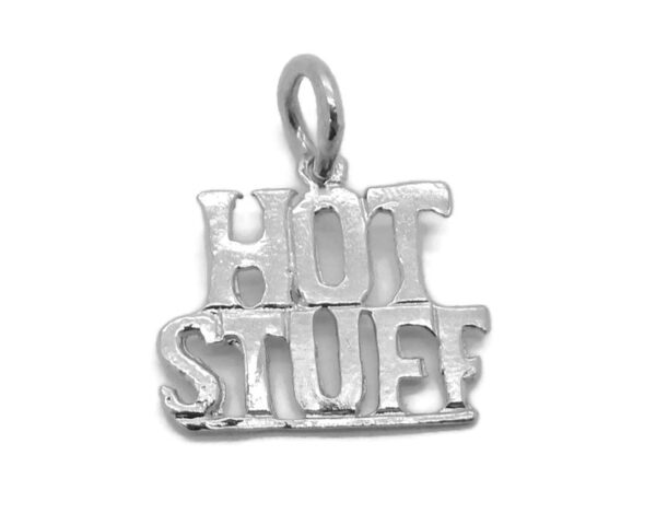 .925 Sterling Silver Hot Stuff Charm Pendant