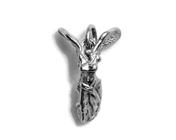 Nike Goddess (Diosa Nike) Charm Pendant .925 Sterling Silver