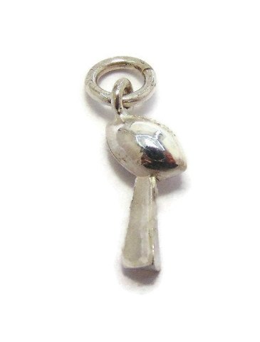 NEW!!! Football American Balon Charm Pendant Sterling Silver!!