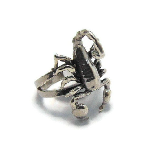 Men's Scorpion Ring .925 Sterling Silver!!