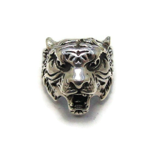 New! Tiger Head Men's Ring .925 Sterling Silver!!
