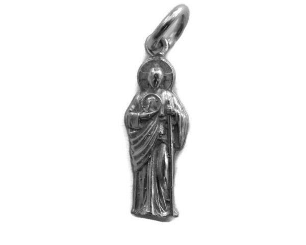 Saint Judas Thaddaeu/ San Judas Tadeo / St. Jude Pendant .925 Sterling Silver.