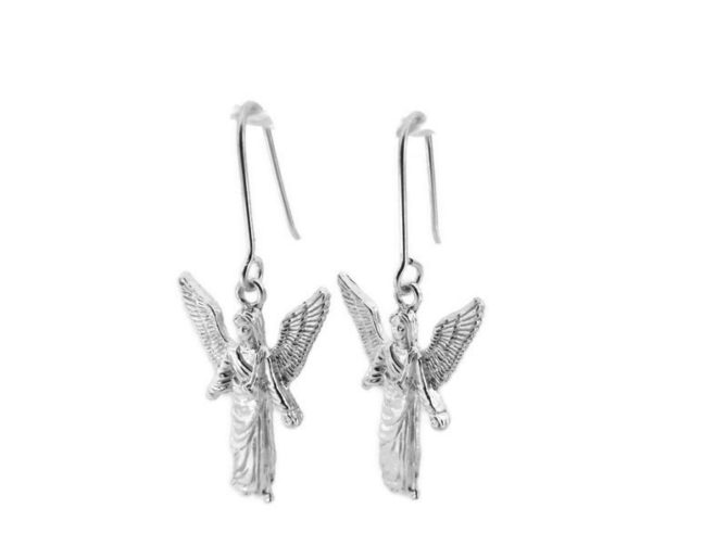 Archangel Gabriel Earrings .925 Sterling Silver