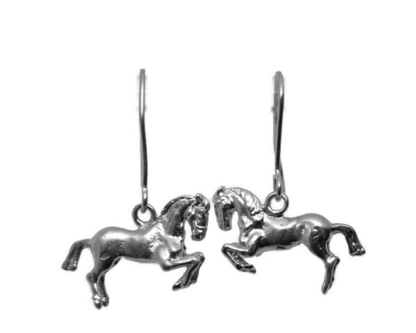 Sterling Silver .925 Horse Earrings
