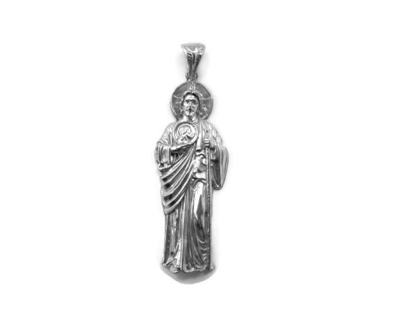 Saint Judas Thaddaeu/ San Judas Tadeo / St. Jude Pendant .925 Sterling Silver.