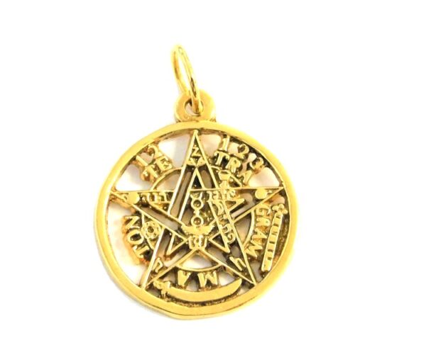 Tetragrammaton Pendant 14k Yellow Gold