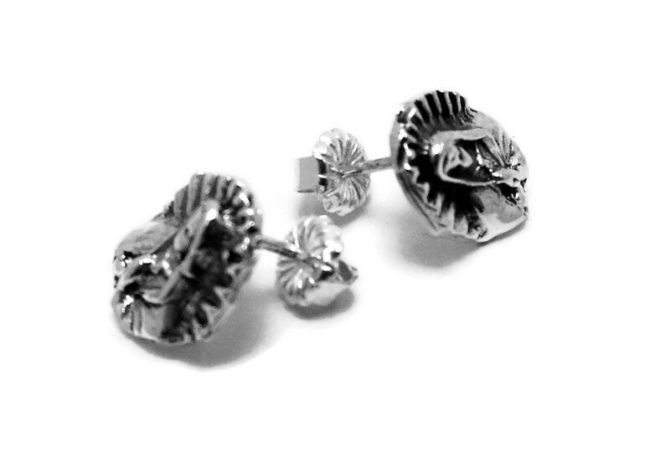 NEW .925 Sterling Silver Virgin Mary (Virgen de Guadalupe)  Earrings!! - Image 3