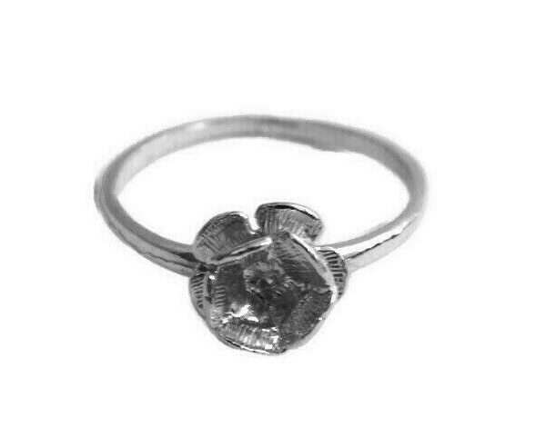 Rose Ring for Girl or Women .925 Sterling Silver!!