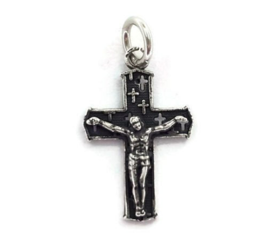 Cross Pendant Charm .925 Sterling Silver!!