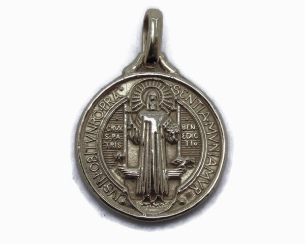 .925 Sterling Silver Saint Benedict Medal!!24x20