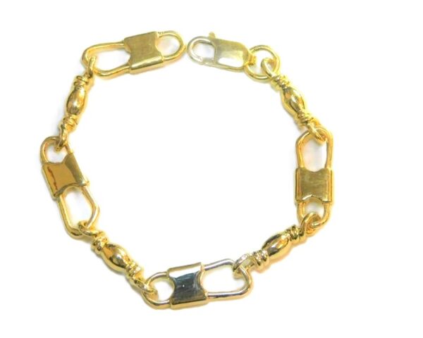 ACTS Bracelet Fishers Of Men 14K Gold Extra Large Link, Original design