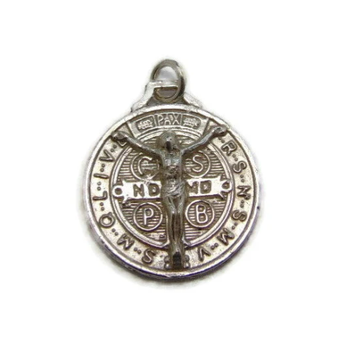 .925 Sterling Silver Saint Benedict Medal!!24x20