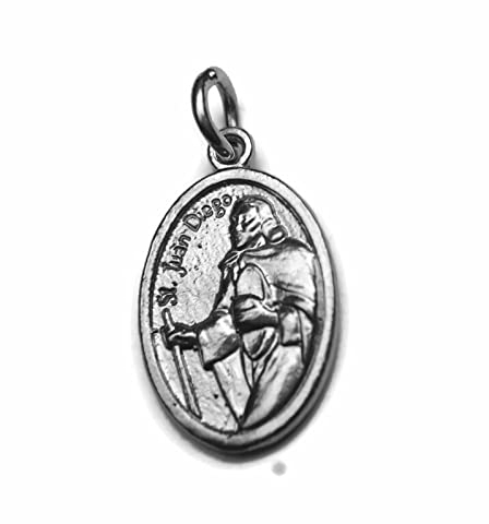 St. Juan Diego .925 Sterling Silver Charm Pendant