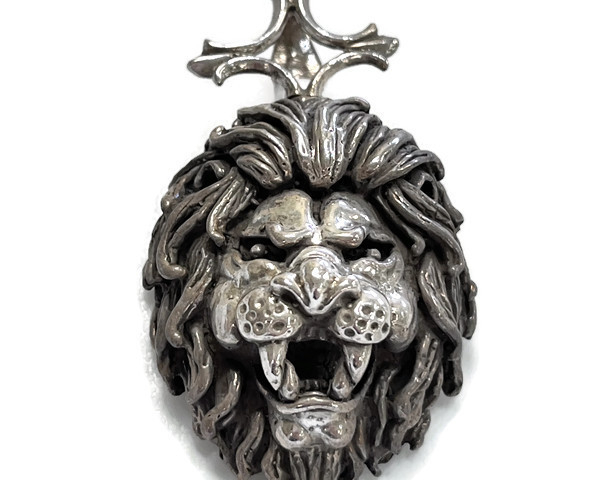 Lion Pendant .925 Sterling Silver!!