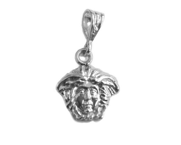 Medusa Head Pendant .925 Sterling Silver