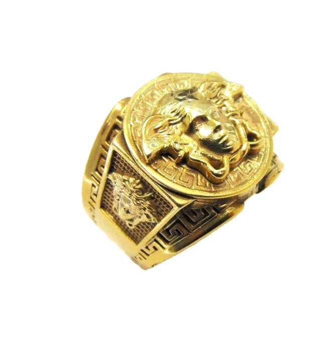 NEW! MEN'S MEDUSA FACE RING